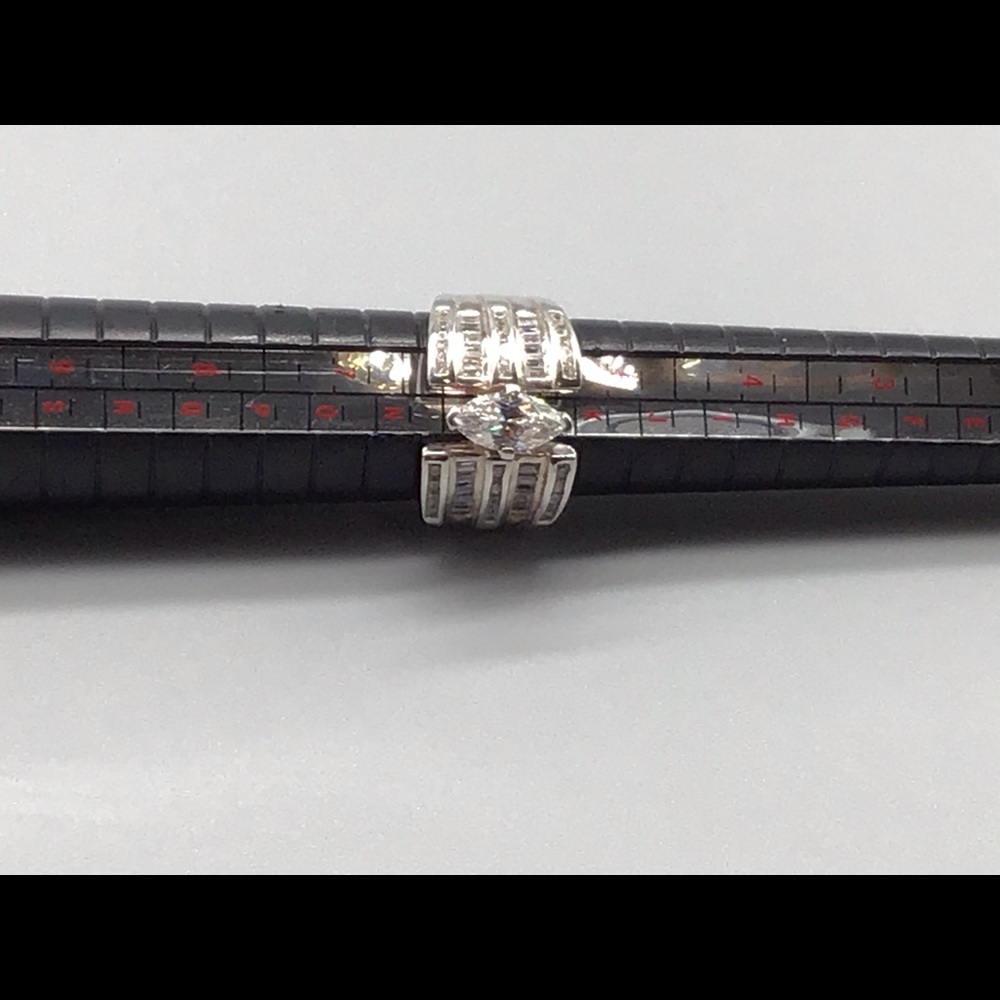 Sterling Silver Cubic Zirconia Ring